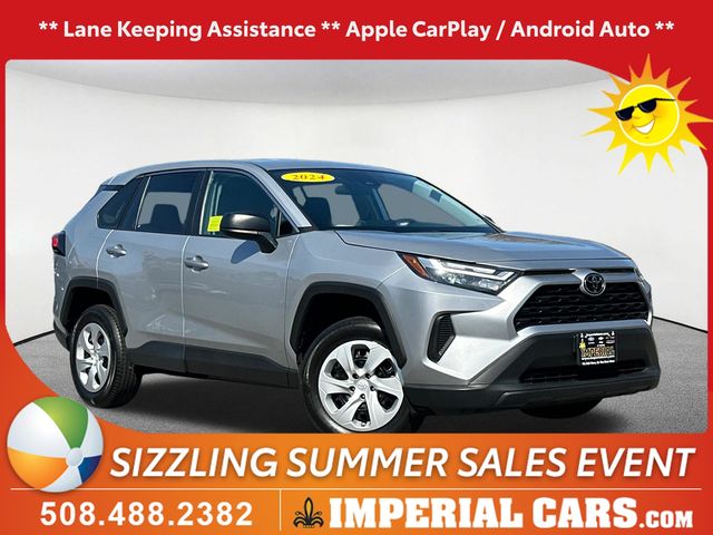 Silver Sky Metallic 2024 Toyota RAV4 SUV / Crossover All-Wheel Drive 8-Speed Automatic