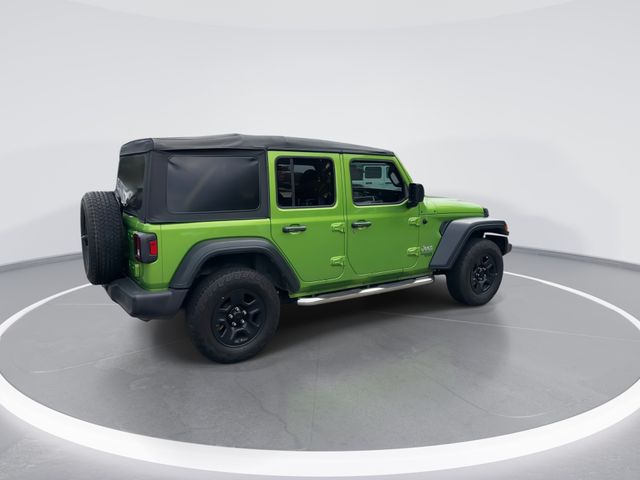 Used 2019 Green Jeep Unlimited Sport image 8