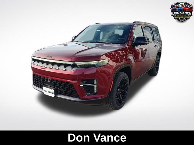 Velvet Red Pearlcoat 2026 Jeep Grand Wagoneer Limited Reserve 4WD SUV / Crossover Four-Wheel Drive 8-Speed Automatic