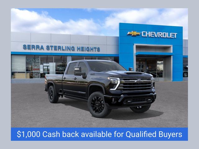 Black 2026 Chevrolet Silverado 3500HD Pickup Truck Four-Wheel Drive Automatic