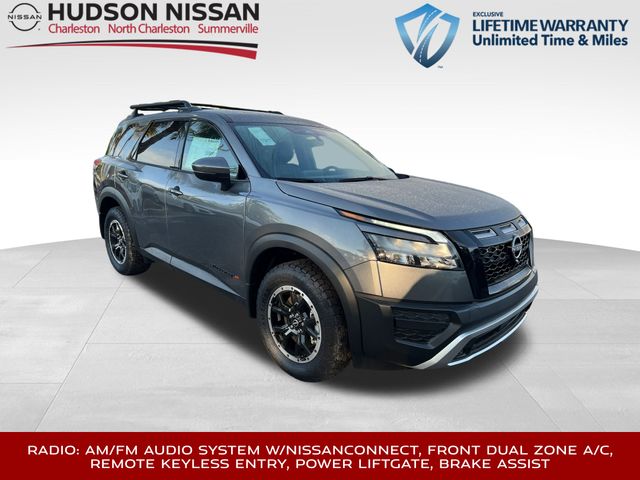 2025 Gun Metallic Nissan Pathfinder Rock Creek 4X4 SUV