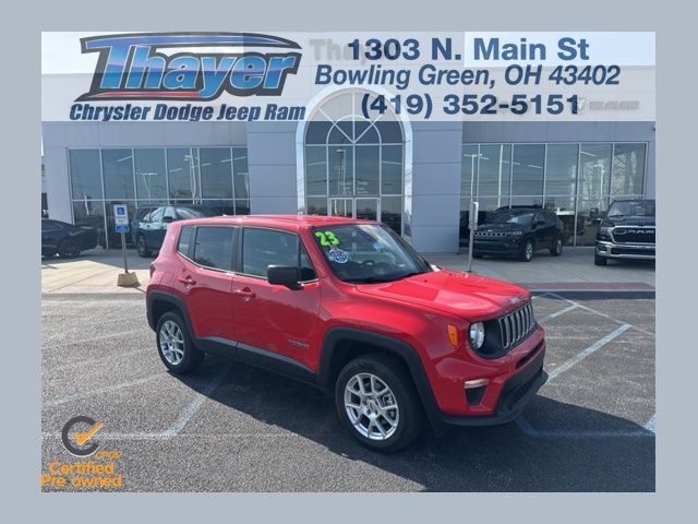 used 2023 Jeep Renegade Latitude 4D Sport Utility