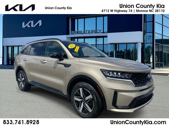 Brown (Crystal Beige) 2021 Kia Sorento SUV / Crossover Front-Wheel Drive 8-Speed Automatic