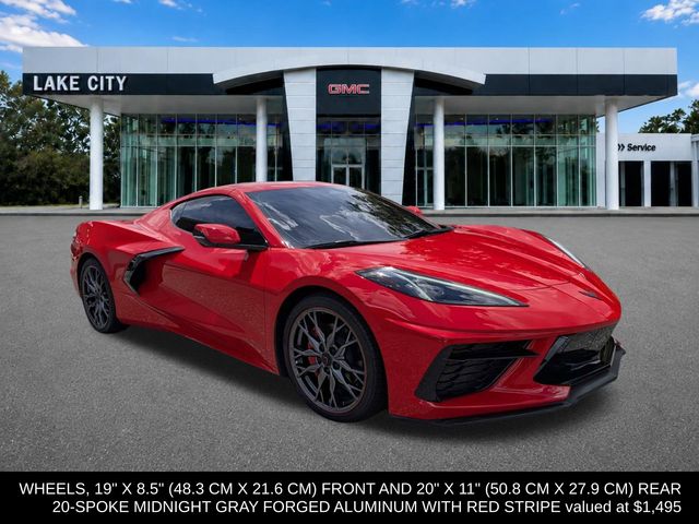 2024 Chevrolet Corvette Rojo (Torch Red) Coupé Tracción trasera 8 velocidades Doble cloch