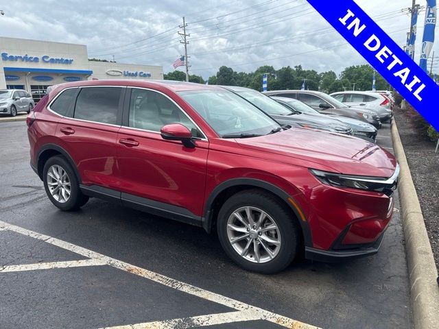 Radiant Red Metallic 2024 Honda CR-V SUV / Crossover All-Wheel Drive Continuously Variable Transmission