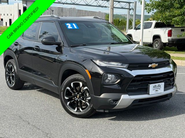 Mosaic Black Metallic 2021 Chevrolet Trailblazer LT FWD SUV / Crossover Front-Wheel Drive Continuously Variable Transmission