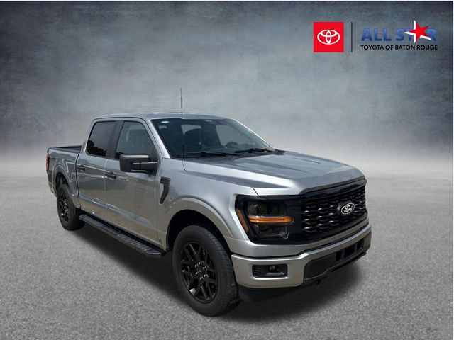 Silver Metallic 2024 Ford F-150 Pickup Truck Four-Wheel Drive Automatic