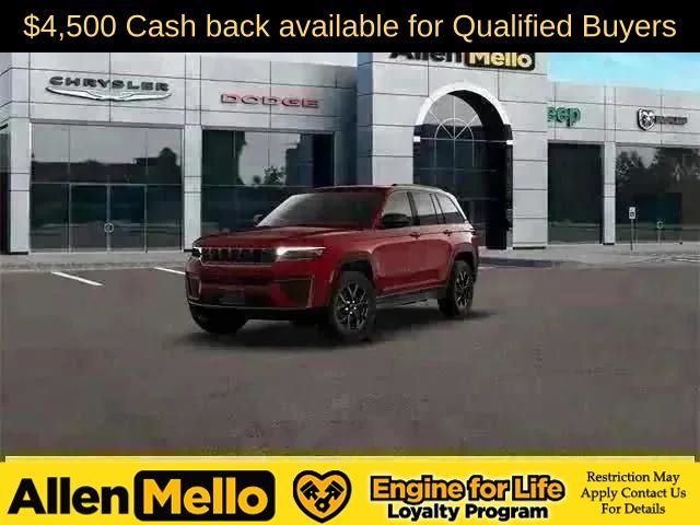 Velvet Red Pearlcoat 2026 Jeep Grand Cherokee SUV / Crossover Four-Wheel Drive 8-Speed Automatic