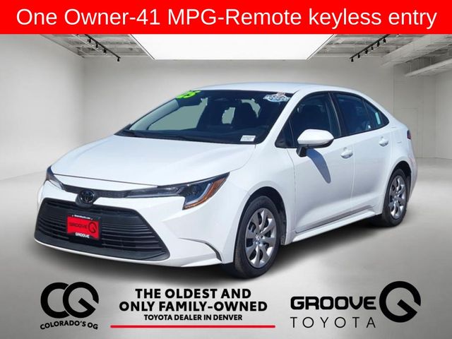 Ice 2025 Toyota Corolla Sedan Front-Wheel Drive Continuously Variable Transmission