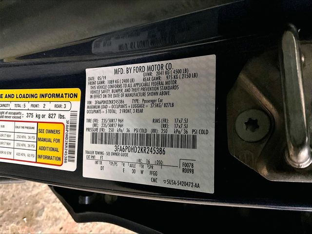 2019 Ford Fusion SE Blue at Phil Fitts Ford