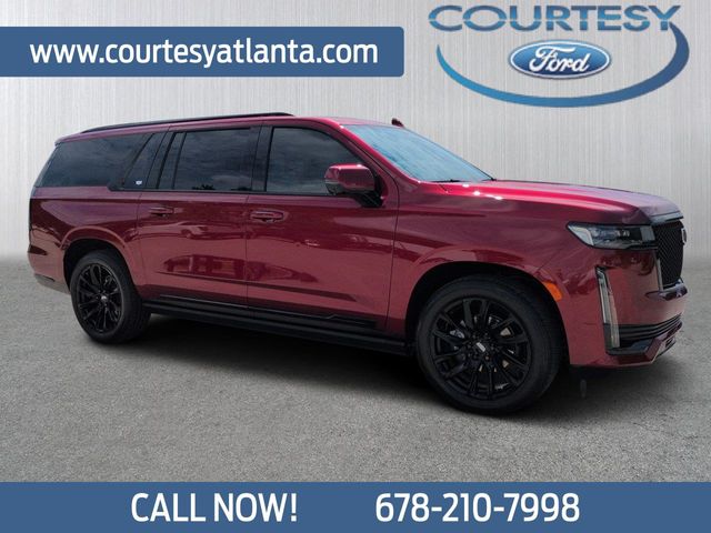 Radiant Red Tintcoat 2024 Cadillac Escalade ESV SUV / Crossover Four-Wheel Drive Automatic