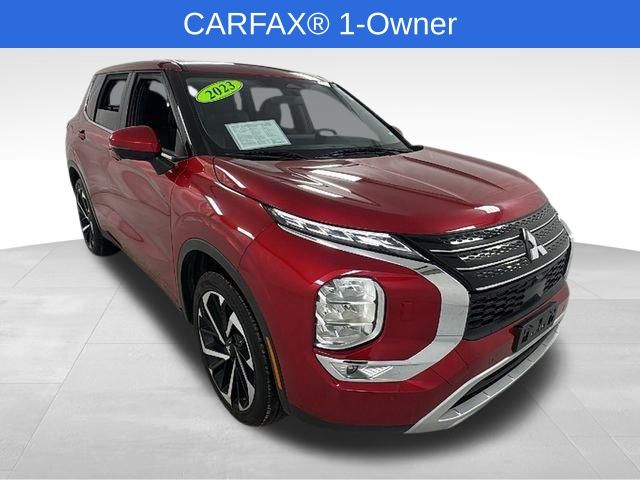 Red Diamond 2023 Mitsubishi Outlander SE S-AWC SUV / Crossover All-Wheel Drive Continuously Variable Transmission