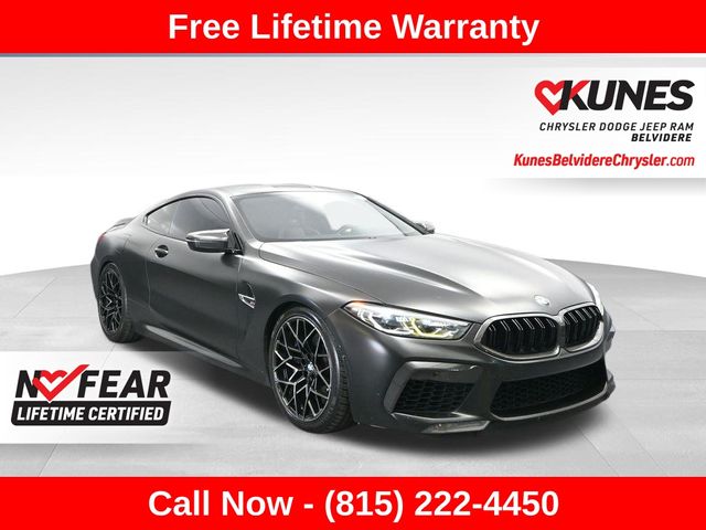 Alpine White 2020 BMW M8 Coupe All-Wheel Drive 8-Speed Automatic