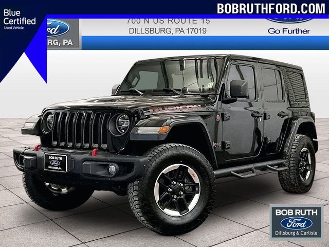 2020 Jeep Wrangler Unlimited Rubicon Black at Subaru and VW of Moon Township