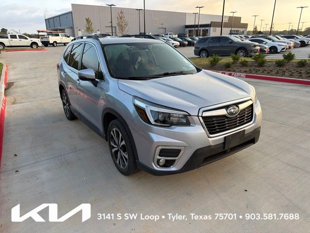 Ice Silver Metallic 2021 Subaru Forester SUV / Crossover All-Wheel Drive Continuously Variable Transmission