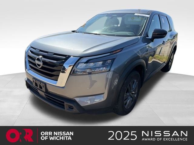 Gray (Gun Metallic) 2025 Nissan Pathfinder S 4WD SUV / Crossover All-Wheel Drive 9-Speed Automatic