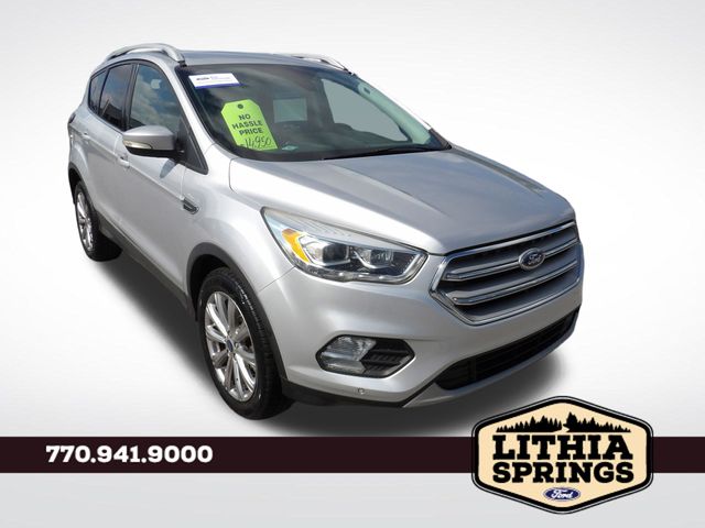 Ingot Silver 2018 Ford Escape SUV / Crossover Front-Wheel Drive 6-Speed Automatic