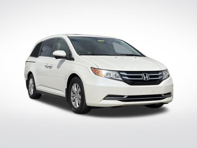 White Diamond Pearl 2016 Honda Odyssey EX-L FWD Minivan Front-Wheel Drive 6-Speed Automatic