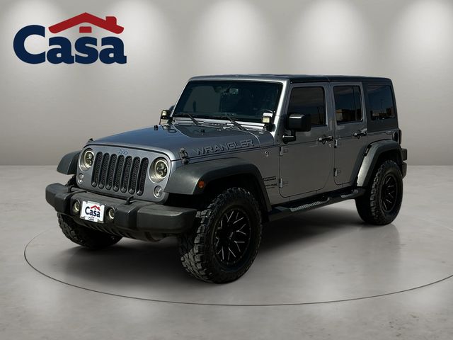 Billet Silver Metallic Clearcoat 2018 Jeep Wrangler SUV / Crossover Four-Wheel Drive 5-Speed Automatic