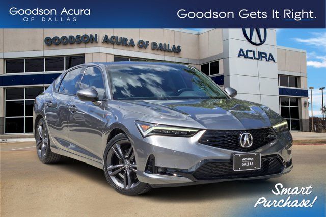 Liquid Carbon Metallic 2025 Acura Integra Hatchback Front-Wheel Drive Continuously Variable Transmission