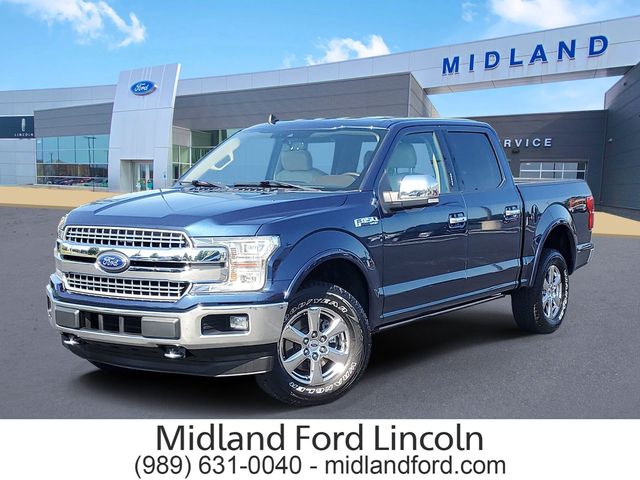 Blue Jeans Metallic 2019 Ford F-150 Pickup Truck Four-Wheel Drive Automatic