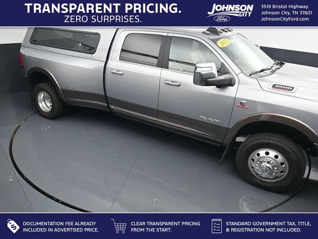 Billet Silver Metallic Clearcoat 2023 RAM 3500 Pickup Truck Four-Wheel Drive Automatic