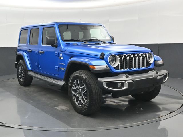 Hydro Blue Pearl Coat 2024 Jeep Wrangler SUV / Crossover Four-Wheel Drive 8-Speed Automatic