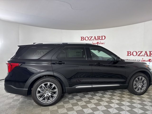 2025 Agate Black Metallic Ford Explorer Platinum RWD SUV
