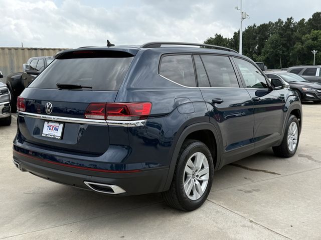 2021 Volkswagen Atlas 2.0T S Blue at Wharton Ford