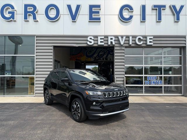 2023 Jeep Compass Limited Black at Audi Porsche Sewickley