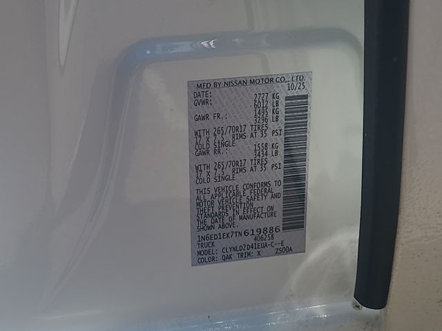 New 2026 Nissan Frontier Truck
