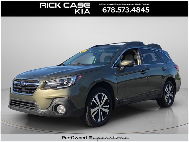 Wilderness Green Metallic 2018 Subaru Outback Wagon All-Wheel Drive Continuously Variable Transmission
