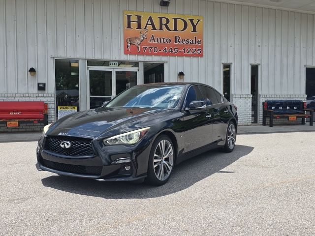 Used 2018 INFINITI Q50 SPORT with VIN JN1EV7AP8JM353482 for sale in Dallas, GA