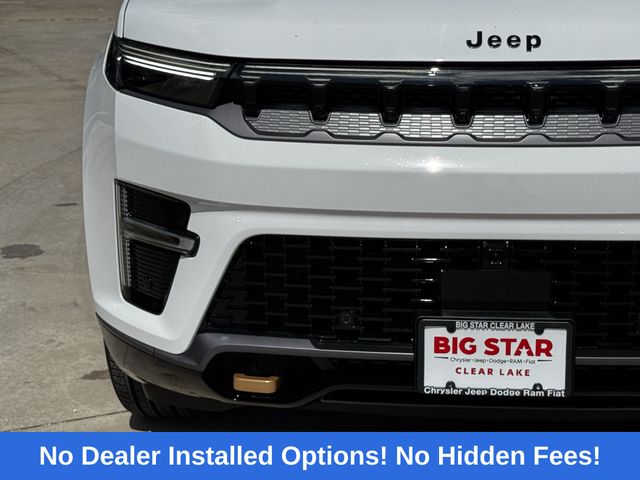 2026 Jeep Grand Wagoneer L  White at Texan Dodge Chrysler Jeep Ram