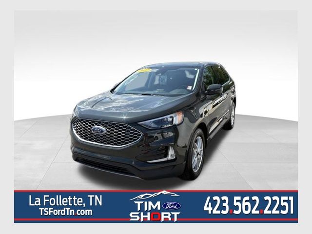 Green Metallic 2023 Ford Edge SUV / Crossover All-Wheel Drive 8-Speed Automatic
