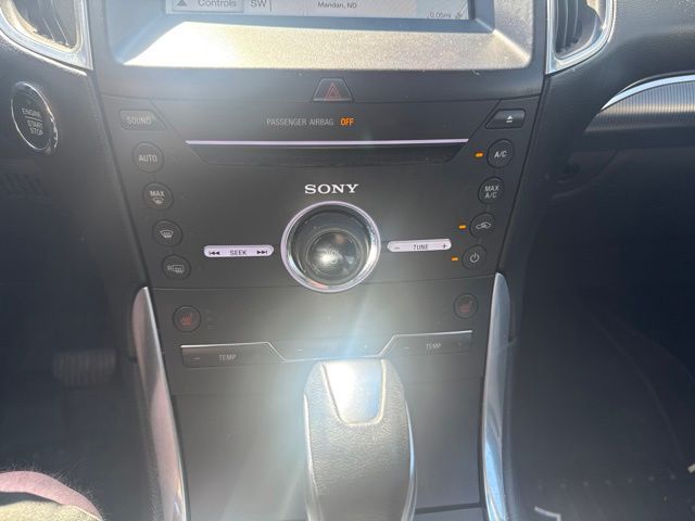 2016 Gray Ford Edge Titanium AWD SUV