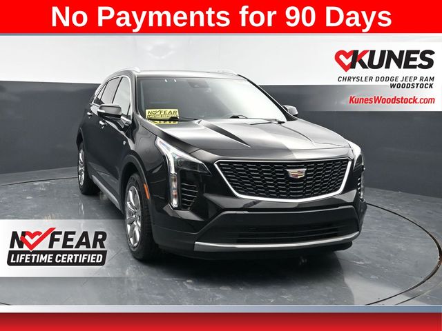 Stellar Black Metallic 2023 Cadillac XT4 Premium Luxury AWD SUV / Crossover Four-Wheel Drive 9-Speed Automatic