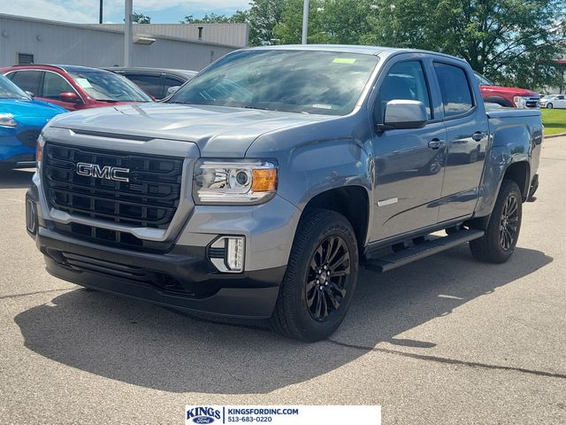 Gray (Satin Steel Metallic) 2022 GMC Canyon Pickup Truck Four-Wheel Drive 8-Speed Automatic