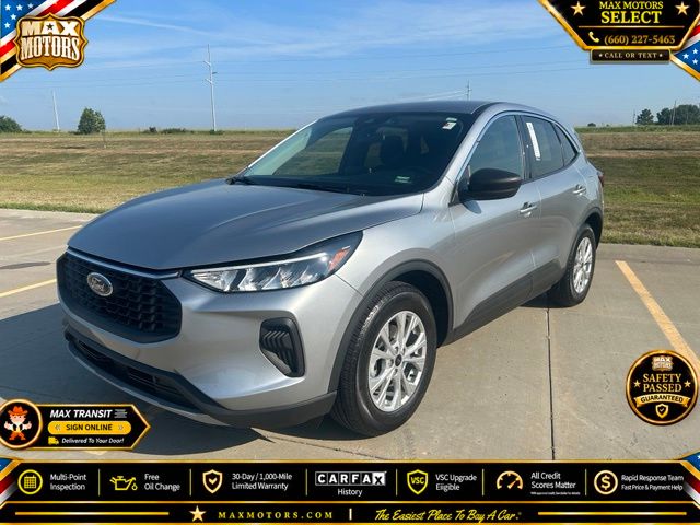 Silver Metallic 2024 Ford Escape SUV / Crossover Front-Wheel Drive 8-Speed Automatic