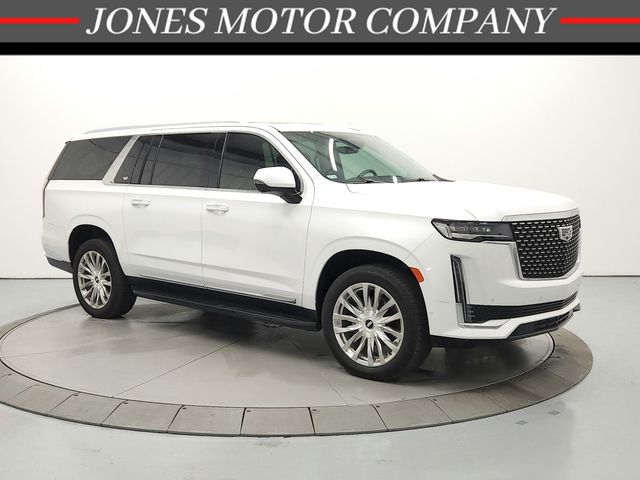 Crystal White 2021 Cadillac Escalade ESV Premium Luxury AWD SUV / Crossover Four-Wheel Drive