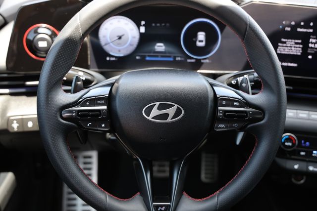 2024 Hyundai Elantra N Line Gray at Bayshore Chrysler Jeep Dodge Ram