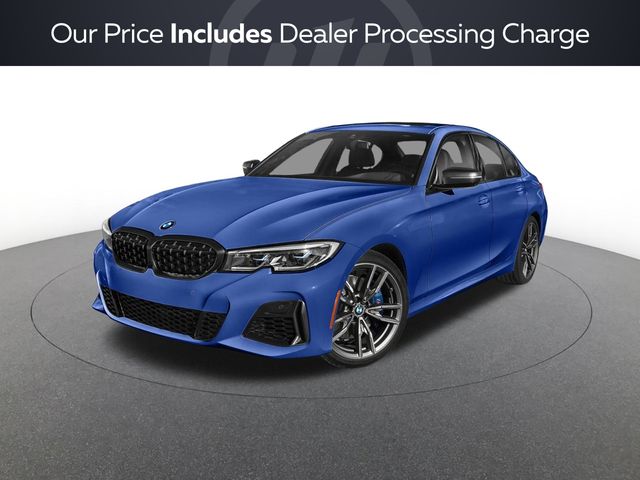 Blue Metallic 2021 BMW 3 Series Sedan Rear-Wheel Drive 8-Speed Automatic