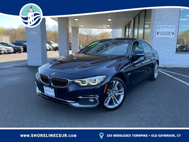 Imperial Blue Metallic 2018 BMW 4 Series 440i xDrive Gran Coupe AWD Sedan All-Wheel Drive 8-Speed Automatic