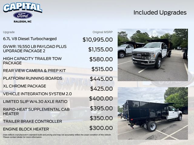 New 2026 White Ford 12FT DUMP image 3