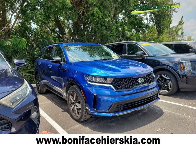 Sapphire Blue 2021 Kia Sorento SUV / Crossover Front-Wheel Drive 8-Speed Automatic