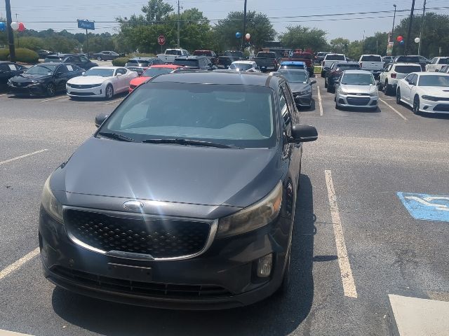 Gray (Platinum Graphite) 2015 Kia Sedona Minivan Front-Wheel Drive 6-Speed Automatic