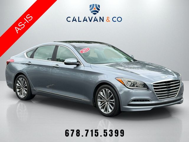 Parisian Gray 2015 Hyundai Genesis Sedan 8-Speed Automatic