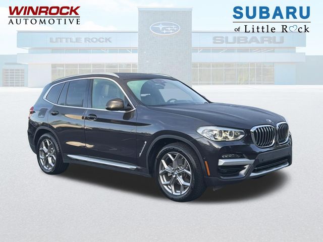 Gray (Dark Graphite) 2021 BMW X3 xDrive30i AWD SUV / Crossover All-Wheel Drive 8-Speed Automatic
