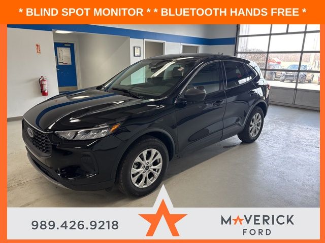 Agate Black Metallic 2024 Ford Escape SUV / Crossover All-Wheel Drive 8-Speed Automatic
