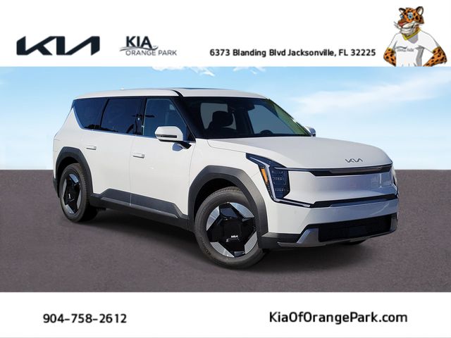Glacial White Pearl 2026 Kia EV9 Light Long Range RWD SUV / Crossover Rear-Wheel Drive 1-Speed Automatic
